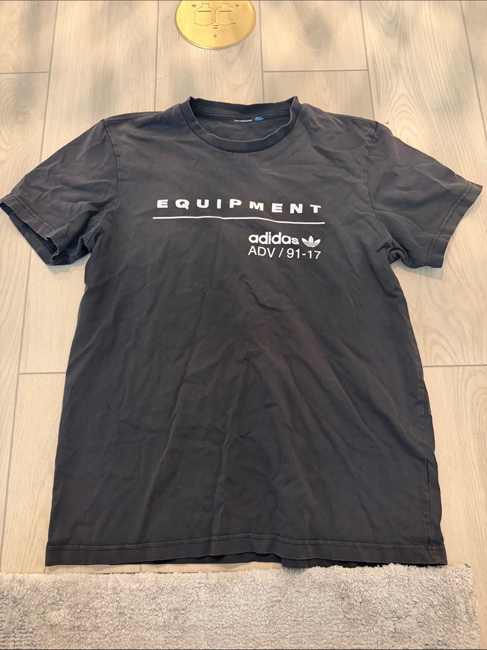 adidas Black Equipment ADV Graphic Short Sleeve Tee